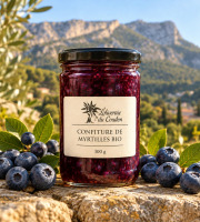 L'OLIVERAIE DU COUDON - CONFITURE DE MYRTILLES BIO 300g