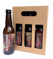 La Maison du Sureau - Bières blonde triple à la fleur de sureau - 33cl - Pack 3x - 8,1 % d'Alc./vol.