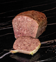 Boucherie Guiset, Eleveur et boucher depuis 1961 - Terrine de lapin fait maison - 4 Tranches