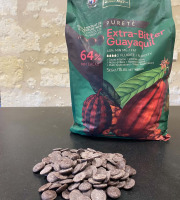 Des Poules et des Vignes à Bourgueil - Chocolat extra- bitter Guayaquil 64% cacao