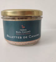 Ferme Bleu Canard - lot de 12 rillettes de canard