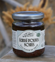 Vergers des brunots - Ecrasé d'olives à la fleur de thym 180g
