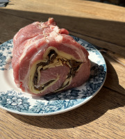 Boucherie Guiset, Eleveur et boucher depuis 1961 - Rôti de Porc Fermier farci Comté et Cèpe - 4pers