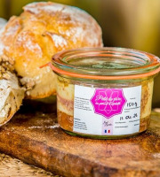 Bocal Bigourdan - Pâté de porc Noir de Bigorre au piment d'Espelette 150g