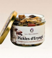 Les Myconautes - Pleurotes eryngii marinés Bio - Bocal 215g