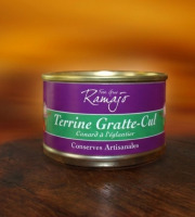 Maison Ramajo - Terrine Gratte-Cul - terrine de canard à l'églantier 120g