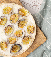 Aperibay – Les Shellfarmers épicuriens - Palourdes au Beurre d'Amour - Lot de 4 Barquettes