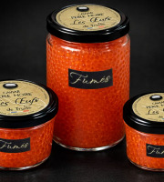 Caviar Perle Noire - OEUFS DE TRUITE FUMES 90G