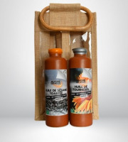 Adal Terra - Huiles de Sésame Toasté Biodynamique et Tournesol Bio 2X200ml