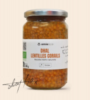 Omie - Dhal de lentilles corail - 340 g