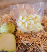 Les Jardins de Gérard - Chou rave (cube) sous-vide 250g
