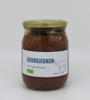 La Ferme d'Autrac - Bœuf Bourguignon BIO Cuisinée 480gr