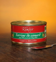 Maison Ramajo - Terrine de canard aux olives et péquillos 120g