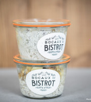 Les Bocaux du Bistrot - Rillettes de thon, sel fumé à la Danoise