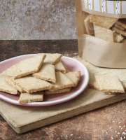 Les Mirliflores - Biscuits sésame grillé et fleur de sel 120g