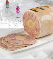 Le Lavandier Charcutier Pontivy - Galantine de Noël tranches x4