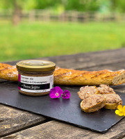 Atelier Pierre Sajous - Pâté au foie de volaille et Armagnac, verrine 180g