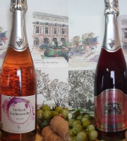 Cave Creuzet - Les Caves aux Caux - Méthode traditionnelle Rosé - Lot de 3 Brut et 3 Demi-sec