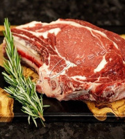 Boucherie Charcuterie Traiteur Lionel Ghérardi - Côte de Boeuf Limousine Label Rouge  1200g