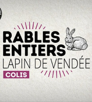 Boucherie Moderne - RABLES ENTIERS DE LAPIN DE VENDÉE - 5kg