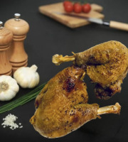 Volaille noire d'Astarac-Bigorre - Cuisse confite de poulet