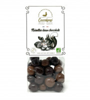 Cocoripop - Noisettes deux chocolats - 100g