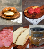 Maison Lascours - Kit à Burger Raclette 4 personnes