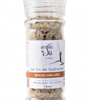 Artisans du Sel - Moulin sel fin de Guérande aux épices grillées