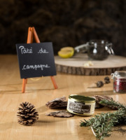 Charcuterie Commenges - Boîte de pâté de campagne - 190g