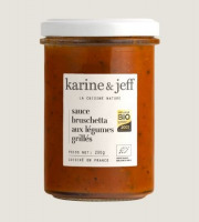 Karine & Jeff - Sauce bruschetta aux légumes grillés 6x200g