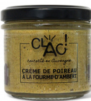 CLAC Conserverie - Crème de poireau à la fourme d'Ambert 100g