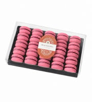 Invitation au Délice - Coffret Mono-parfum - 25 Macarons Framboise