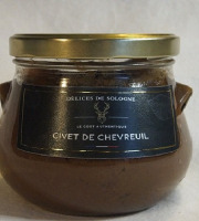 Délices de Sologne - Civet de chevreuil - 750g