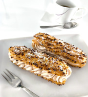 Traiteur Gourmet d'Alsace - Eclair Paris Brest gâteau 4 pers
