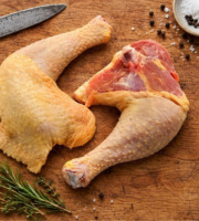 Terres de Bon Sens - [Précommande] Lot de 4 cuisses de poulet BIO