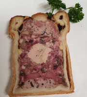 Ferme de la Paumerais - PATE EN CROUTE EN TRANCHE - 200 Gr (1 tranche)