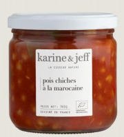 Karine & Jeff - Pois chiches à la marocaine 360g