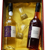 Domaine de Bilé - Coffret Cadeau 2 Floc 2 Verres