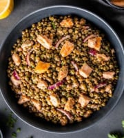 Poissonnerie Robert - Salade de lentilles Haddock 4 personnes
