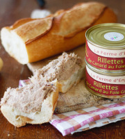 La ferme d'Enjacquet - Terrine de porc au foie gras x 5