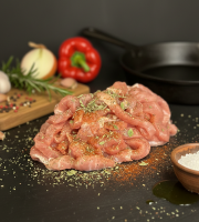 La Ferme du Chaudron - Emincé nature de Porc BIO - 500gr