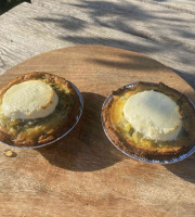Ferme Sinsac - Tarte aux courgettes, tomates et chèvre pour 2 personnes
