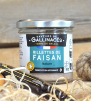 Terre de Gallie - Rillettes de faisan nature x 20
