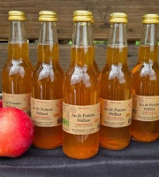 Le verger bio de Quinsac - lot de 6 Jus de pomme pétillant 33cl BIO et DEMETER