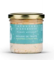 Atelier d'Angresse – Fumoir Artisanal - Mousse fraiche de truite au gingembre et au citron vert