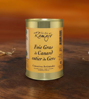Maison Ramajo - Foie gras de canard entier IGP Gers 350g  - Boite fer