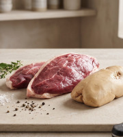 Des Poules et des Vignes à Bourgueil - Foie gras cru entier non déveiné de canard x1 + magrets de canard x2