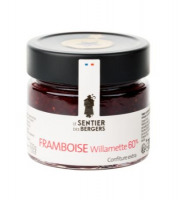 Le sentier des Bergers - Confiture extra de framboises Willamette