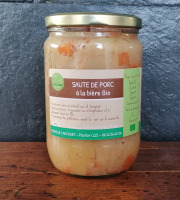 Ferme de Carcouet - Sauté de porc à la bière bio - 600 g