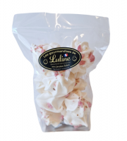Les Gourmandises de Luline - Mini Meringues aux éclats de pralines 75g